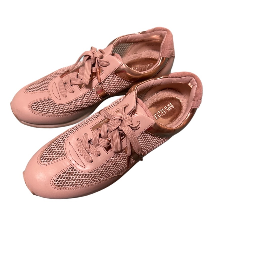 Women's Michael Kors Rose color Sneakers - Stylish Everyday Comfort